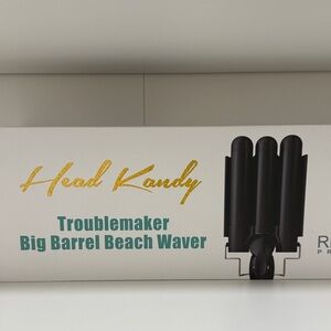 Head Kandy Troublemaker 32mm Big Triple Barrel Beach Waver - Black